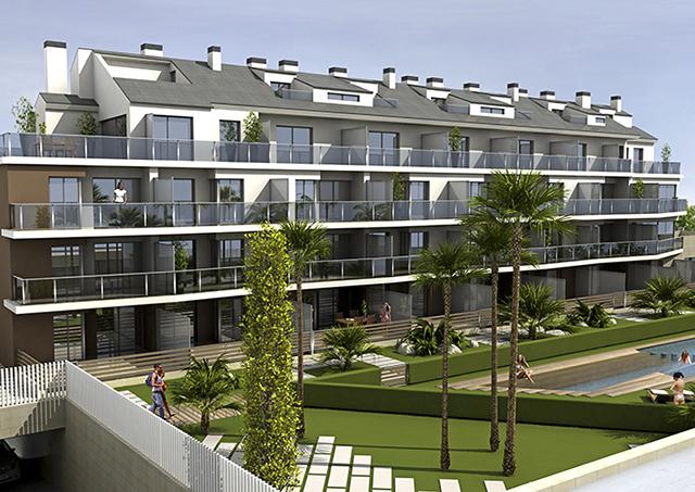 Denia - nové apartmány a duplexy